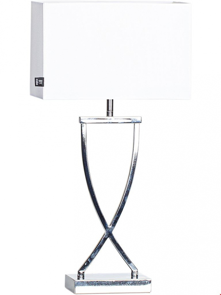 By Rydéns Tafellamp Omega 52 cm chroom/wit 2820430-5000By Rydéns