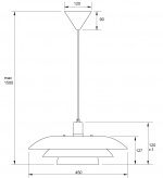 Aneta Plafondlamp EPSILON 15108-12Aneta