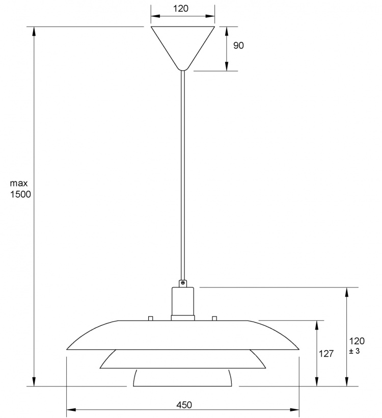 Aneta Plafondlamp EPSILON 15108-12Aneta