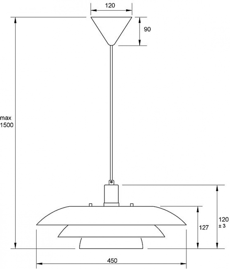 Aneta Plafondlamp EPSILON 15108-02Aneta