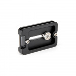 3 Legged Thing QR7-plaat 38 x 70 mm, Arca-compatibele QR-plaat, zwart