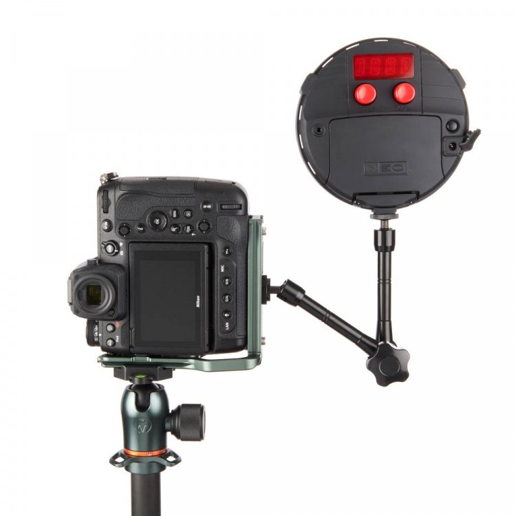 3 Legged Thing ZAARA 122 mm Arca L-beugel Slate Grey voor Nikon Z9