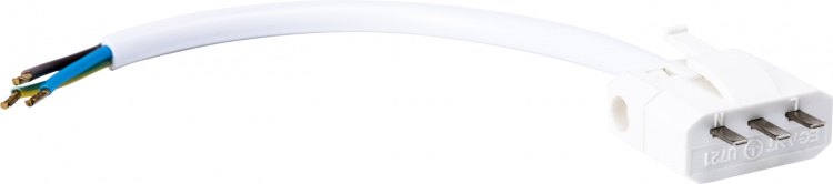 Gelia Lampensnoer 15 cm DCL met aardingGelia