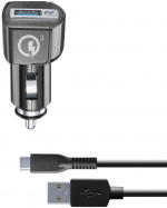 Cellularline Mobiele accessoires Autolader 15 W, geschikt voor Huawei, inclusief USB
