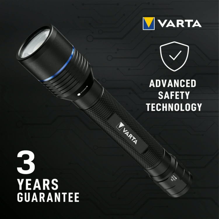 Varta Ficklampa 2000lm IP67 Night Cutter Pro F40R