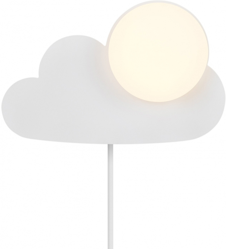 Nordlux Vägglampa Skyku Cloud vit Nordlux