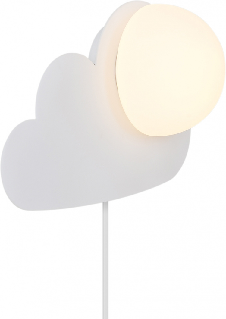 Nordlux Vägglampa Skyku Cloud vit Nordlux