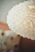 Nordlux Taklampa Villo 30 vit chiffon Nordlux