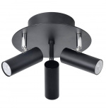 Oriva Spotlight tak 3xMini Svart 49624-80 Oriva