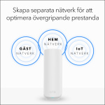 Netgear Router Orbi 370 Series Dual-Band WiFi 7 Mesh 3-Pack NETGEAR