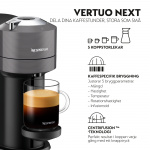 Nespresso Kapselmaskin Vertuo NEXT ENV120.GY Nespresso