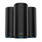 Netgear Router ORBI8 TB WIFI7 3-Pack Black Bundle NETGEAR