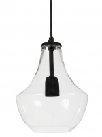 PR Home Taklampa Hamilton Clear/black 21cm PR Home