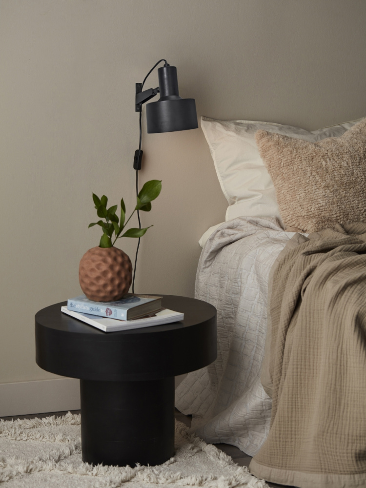 PR Home Vägglampa Solo Matt svart 23cm PR Home