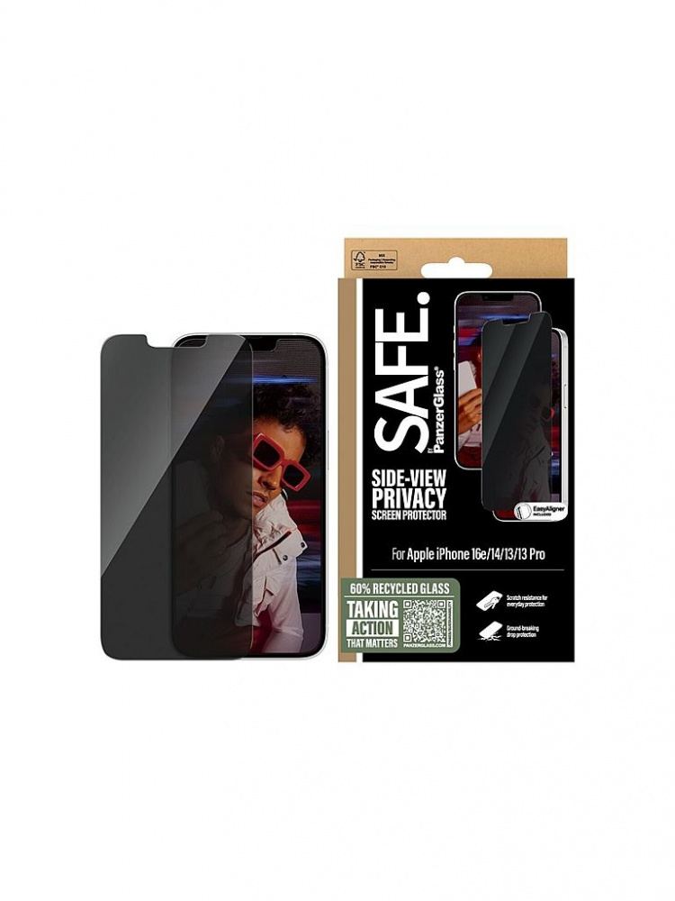 PanzerGlass Safe iPhone 14/13/13 Pro/16e Uwf Priva