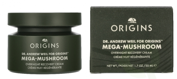 Origins Dr. Weil Mega-Mushroom Overnight Recovery Cream 50 ml