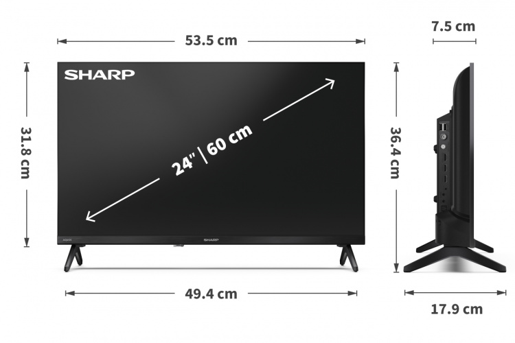 Sharp TV 24