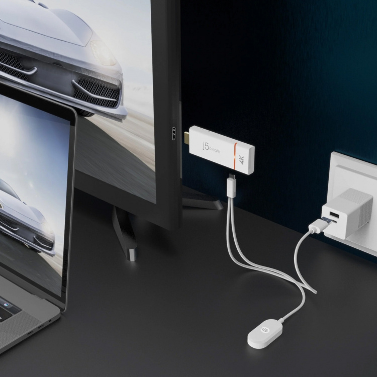 j5create J5 Screencast 4K Wireless Display Adapter J5create
