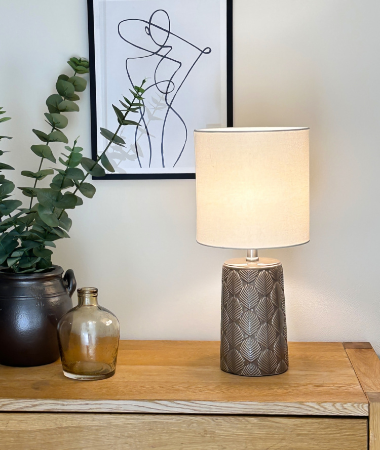Aneta Bordslampa BODIL 18309-16-02 brun Aneta