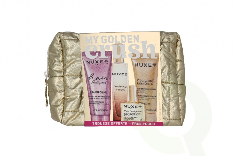 Nuxe Prodigious Travel Kit 85 ml Shampoo 30ml/Le Parfum 15ml/Dry Oil 10ml/Shower Oil 30ml