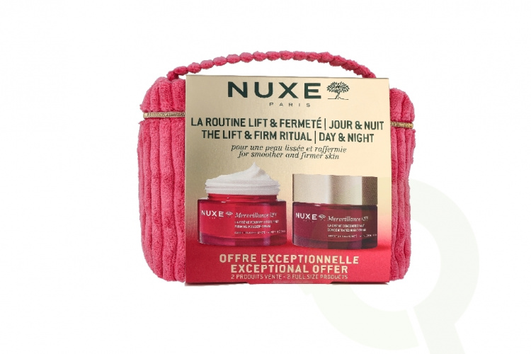 Nuxe Merveillance Lift The Lift & Firm Ritual Set 100 ml Firming Powdery Cream 50ml/Concentrated Night Cream 50ml
