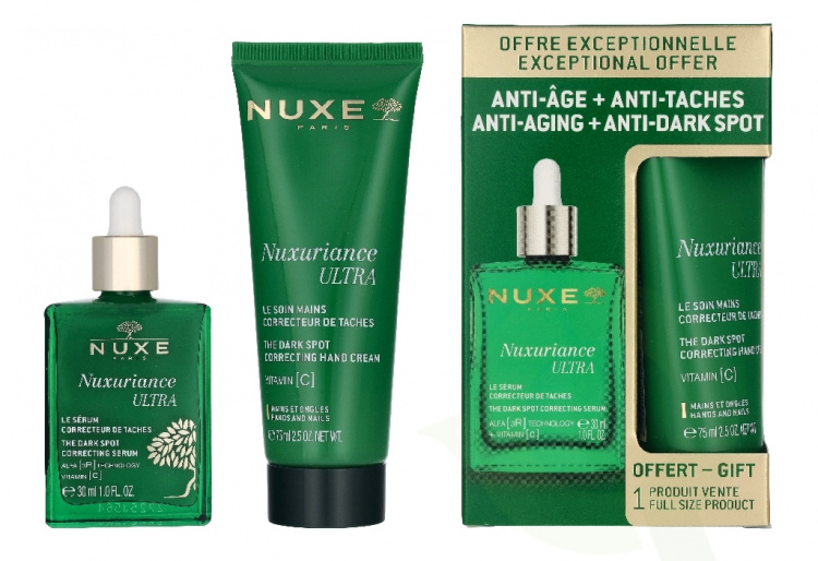 Nuxe Nuxuriance Ultra Replenishing Set 105 ml Serum 30ml/Hand Cream 75ml