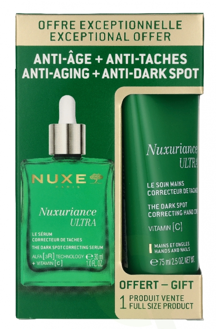 Nuxe Nuxuriance Ultra Replenishing Set 105 ml Serum 30ml/Hand Cream 75ml