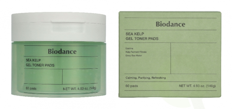 Biodance Sea Kelp Gel Toner Pads 60 piece 60 Pads