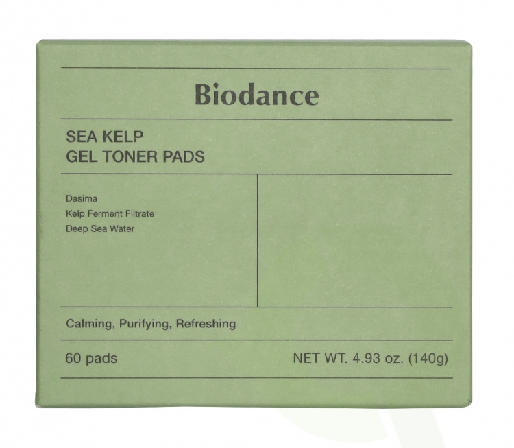 Biodance Sea Kelp Gel Toner Pads 60 piece 60 Pads