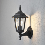 Konstsmide Vägglampa Firenze Svart Konstsmide