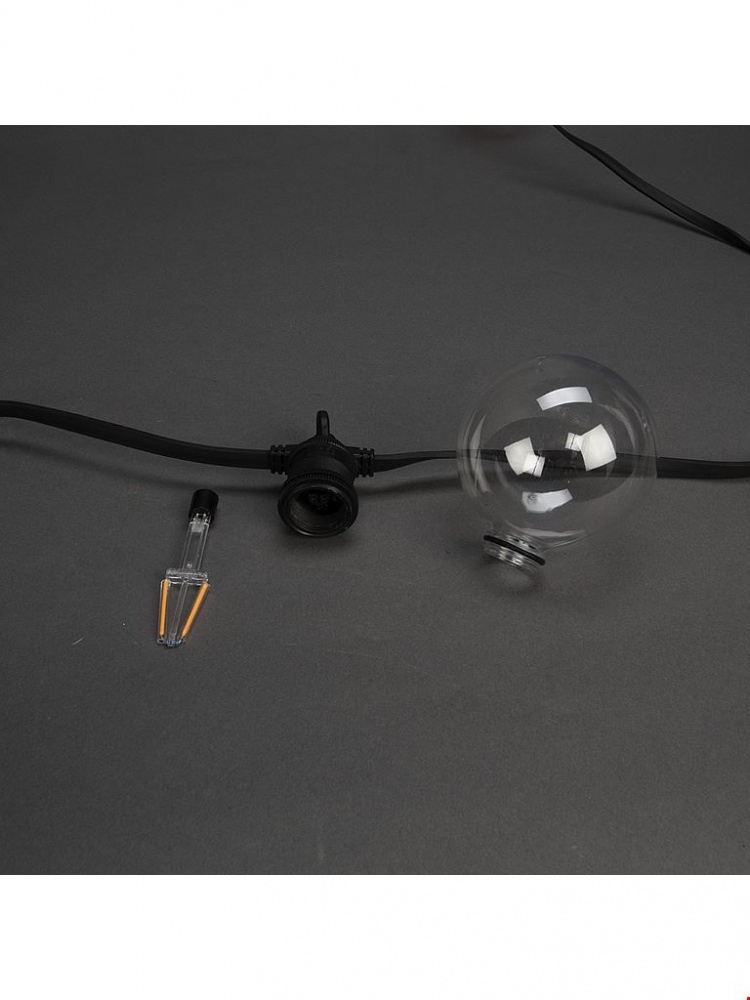 Konstsmide Slinga E27 10 LED utbytbar Konstsmide