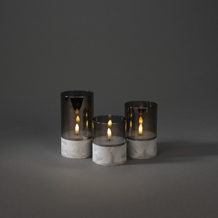 Konstsmide Ljus med glasdekoration 1819-300 LED Konstsmide