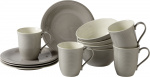 LIKE by Villeroy & Boch Group Frukostset Color Loop Stone 12-pack LIKE by Villeroy