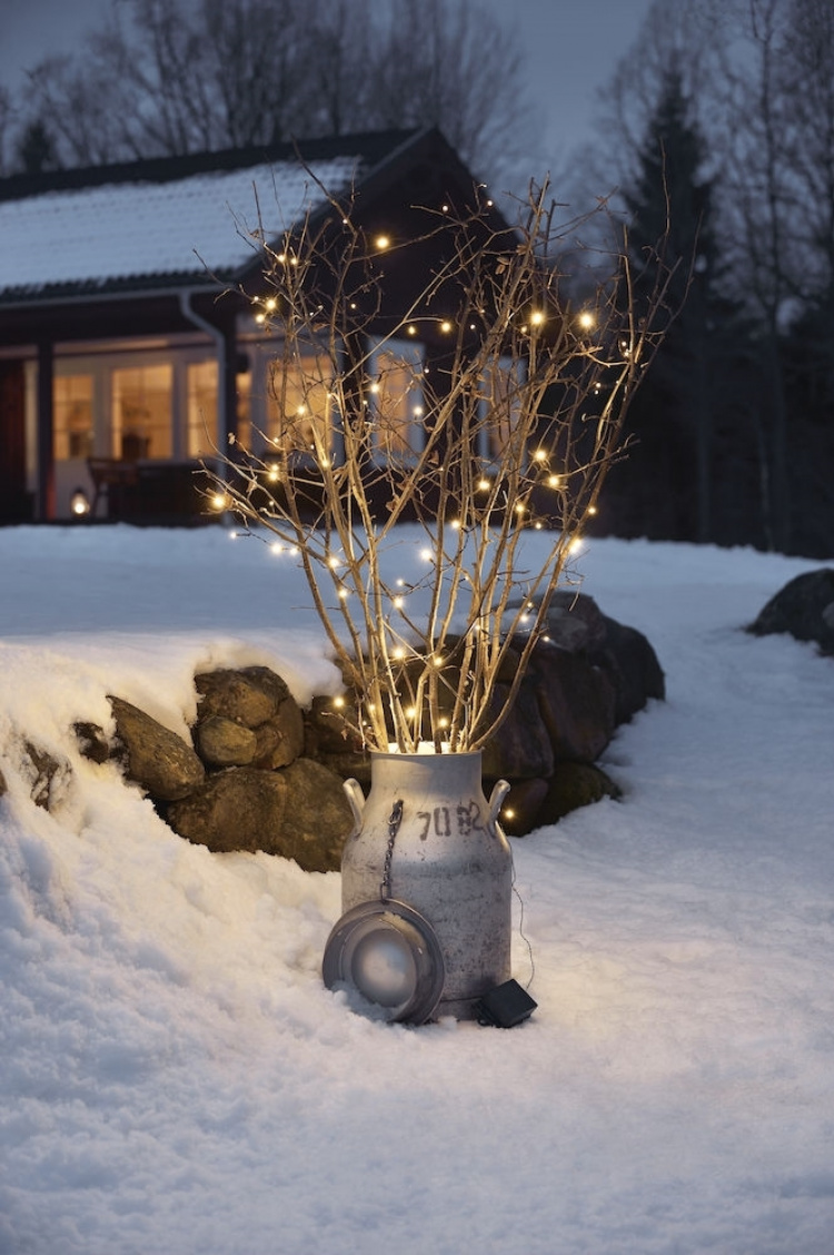 Konstsmide Ljusslinga 40 varmvita 3724-100 LED Konstsmide