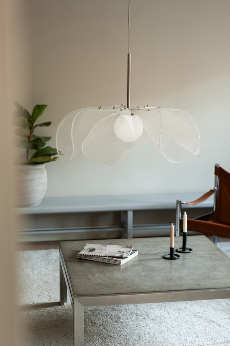Markslöjd Taklampa Styrka vit Ø75 cm 108818 Markslöjd